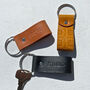 Personalised Leather Keyring With Welsh Detail, thumbnail 10 of 10