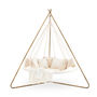 Outdoor Luxury Hanging Teepee Bed, thumbnail 4 of 12