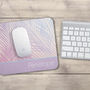 Personalised Pink And Purple Ombre Palm Mouse Mat, thumbnail 1 of 1