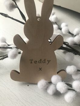 Personalised 1st Easter Bunny Decoration, 9 of 9