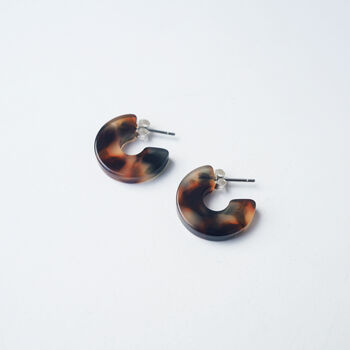 Foret Super Mini Hoop Earrings, 3 of 6