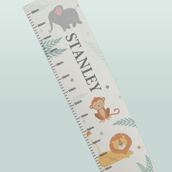 Personalised Animal Height Chart, 3 of 5
