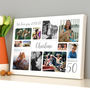 Personalised 50th Birthday Photo Collage, thumbnail 1 of 12