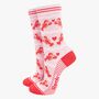 Lobsters Bamboo Ankle Socks Women's Gift Box, thumbnail 3 of 4