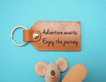 Personalised Camping Great Outdoors Key Fob, 2 of 6