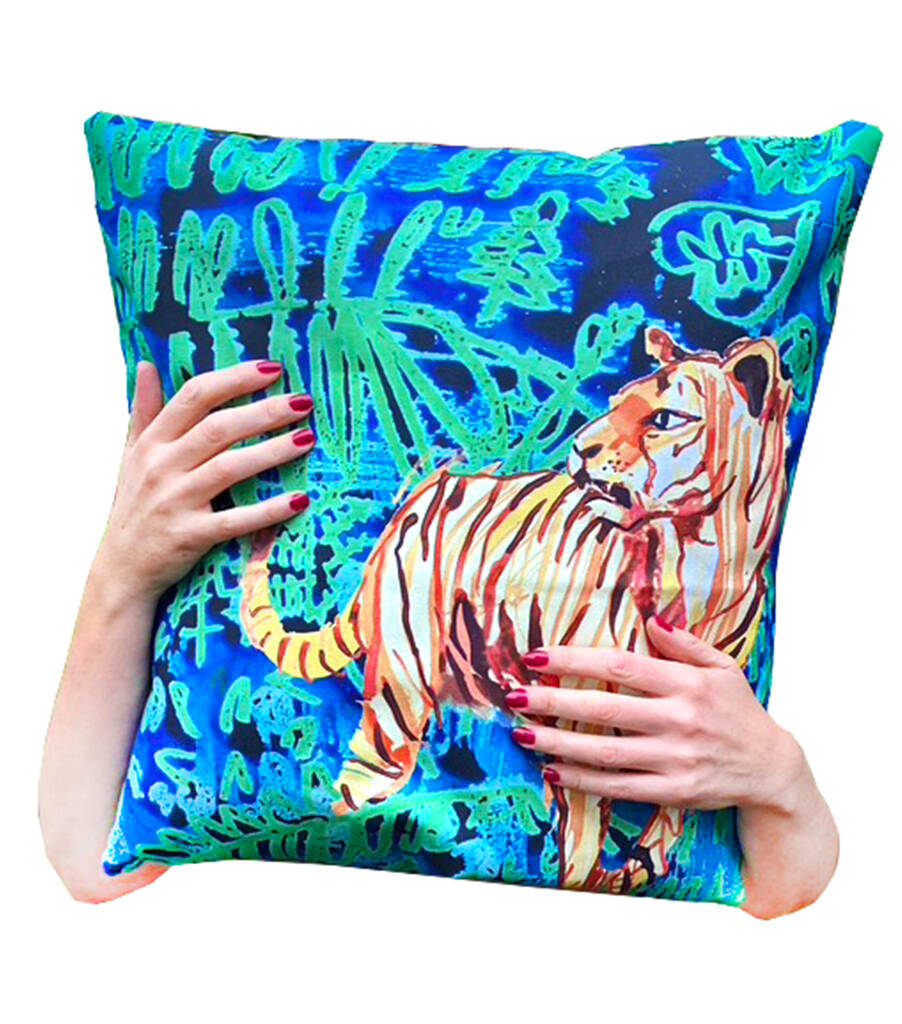 tiger cushion