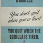 Fausto Coppi Quote Cycling Poster Print, thumbnail 2 of 3