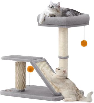 Cat Scratcher With Bed And Rotating Ramp For Small Cats, 7 of 7