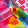 Colourful Love Heart Melamine Tray, thumbnail 3 of 7