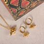 Harry Potter Quidditch Gift Box With Cute Golden Snitch Necklace And Earrings, thumbnail 3 of 6