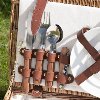 Personalised Classic Picnic Basket, 3 of 7
