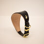 Personalised Padded Luxury Leather Sight Hound Collar, thumbnail 9 of 12
