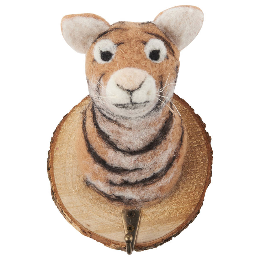 felt animal head wall hooks by twenty six degrees