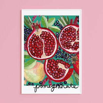 Pomegranate Kitchen Print, 4 of 11