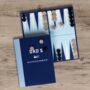Personalised Backgammon In A Book Gift, thumbnail 1 of 7