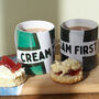 Cornwall Flag Mug : Jam First Cornish Gift, thumbnail 2 of 4