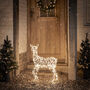 Duchy Fawn Dual Colour Micro LED Light Up Reindeer, thumbnail 1 of 6