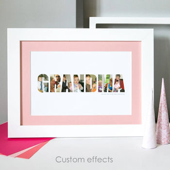 Personalised Grandma Photo Gift Print, 7 of 7