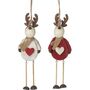 Wooden Personalised Reindeer Decoration, thumbnail 4 of 4