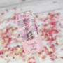 Stripes Personalised Wedding Confetti Pops, thumbnail 3 of 7