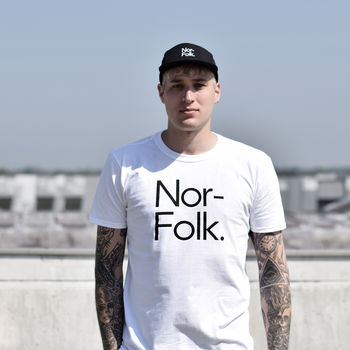 'Norfolk' Adult T Shirt, 6 of 7