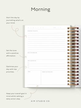 Personalised Daily Wellness And Thoughts Journal, 3 of 12