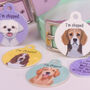 Dog Breed ID Tag Personalised Realistic Illustrations, thumbnail 11 of 12