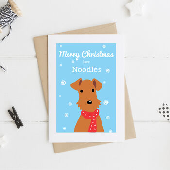 Personalised Christmas Card From Your Dog, 2 of 2