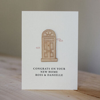 Personalised Congratulations New Home Card, 3 of 6