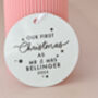 Personalised First Christmas As Mr And Mrs Bauble, thumbnail 1 of 4