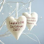 Personalised First Christmas Decoration Gift For Baby Boy Or Girl, thumbnail 1 of 12