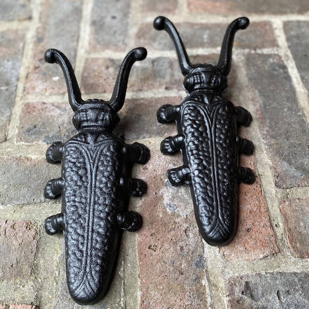 Whitsbury Boot Rack And Two Cast Iron Beetle Boot Jacks By Garden