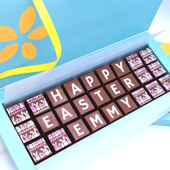 Personalised Easter Chocolates Gift Box, 3 of 8