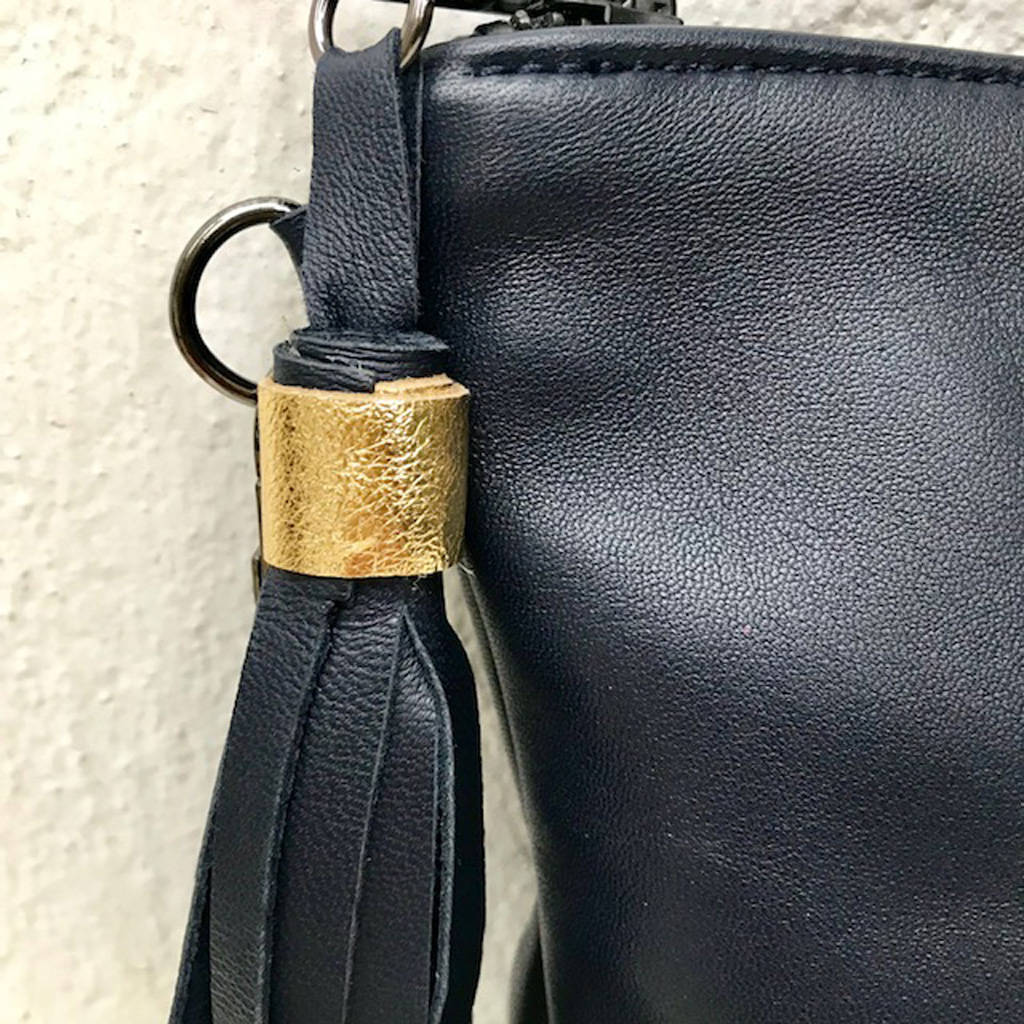 Leather Tiger Bag By Louison d'Or | notonthehighstreet.com