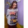 Stay In Bed Women's Slogan Sweatshirt, thumbnail 2 of 11