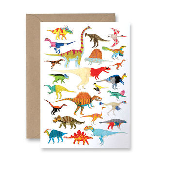 Dinosaur Greeting Card, 3 of 3
