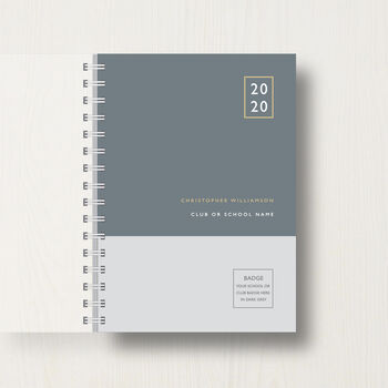 Personalised 2024 Diary For Clubs/Schools With Logo, 8 of 9