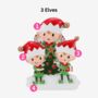 Elf Christmas Tree Decoration Christmas Ornament, thumbnail 3 of 7