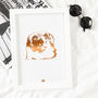Personalised Cat Portrait Drawing Unframed, thumbnail 5 of 5