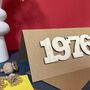 Personalised 50th Birthday 1976 Year Card, thumbnail 11 of 11