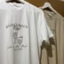 Custom Honeymoon Club Design Embroidered T Shirt, thumbnail 1 of 3