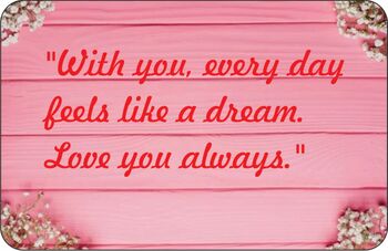 Personalized Celebration/Engagement/Anniversary/Birthday/Valentine Card, 8 of 12