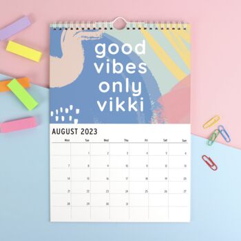 Personalised Motivational Quotes Calendar, 4 of 7