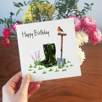 Gardener's Friend Personalised Birthday Card, 2 of 4