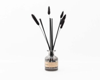Peony, Rose And Oud Luxury Black Reed Diffuser, 3 of 4