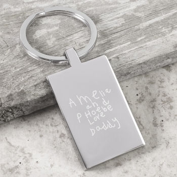 Personalised Engraved Drawing Key Ring, 4 of 10