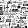 Hove Illustrated Black And White Print, thumbnail 5 of 7