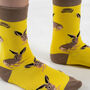 Bamboo Socks | Hare Socks | Wildlife Socks | Gift, thumbnail 3 of 3