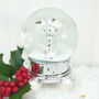 Large Snow Globe With Little White Dog, thumbnail 1 of 2