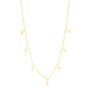 Waterproof Gold Plated Lightning Necklace, thumbnail 2 of 3
